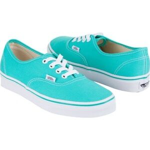 Vans Women's Aqua Canvas Sneakers size 8